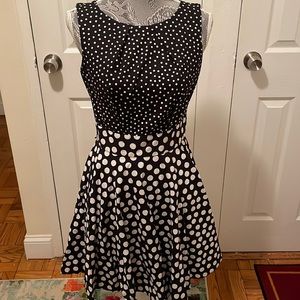 Closet London Polka Dot Dress UK 12/US 8
